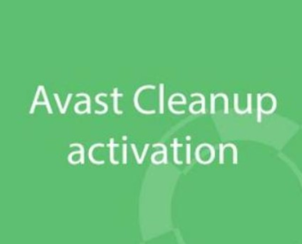 Avast cleanup free key
