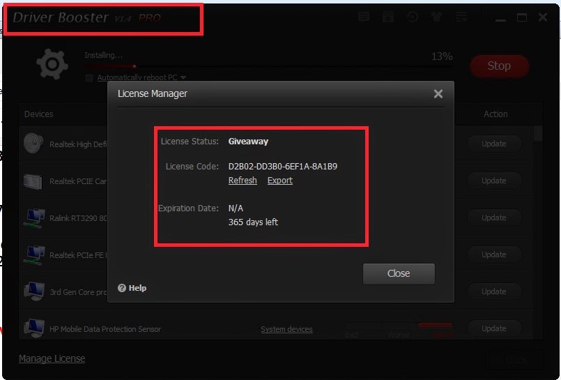driver booster key 5.1
